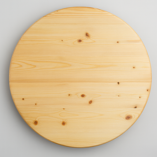 Tischplatte Durchmesser 60cm mit Nut (für Stehtischtonnen)