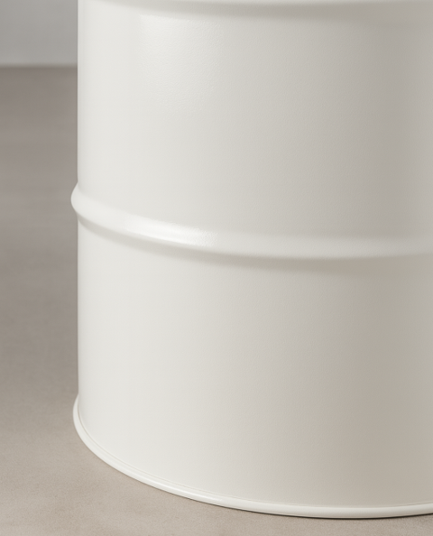 Stehtischtonne Weiß