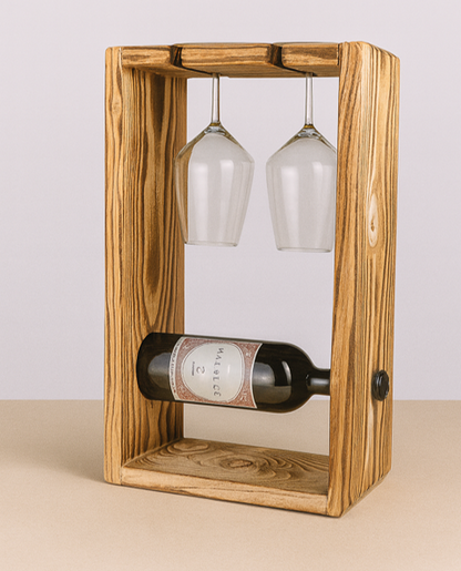 Europaletten Weinregal Weinhalter