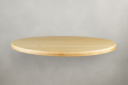 Stehtischtonne Schwarz mit Tischplatte und Abstandhaltern