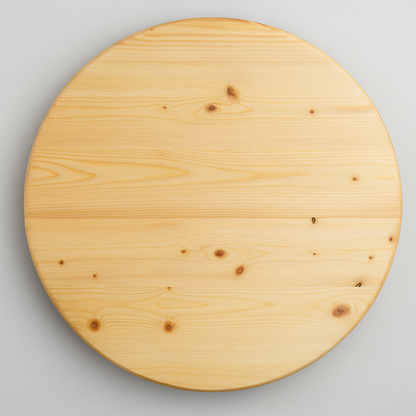 Tischplatte Durchmesser 60cm mit Nut (für Stehtischtonnen)